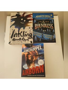 𝅺Kenneth Oppel Books Signed By Author #484